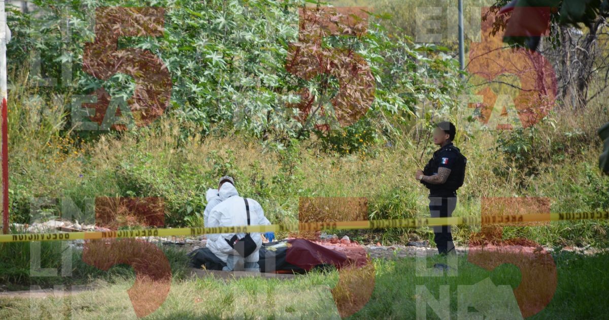 Encuentran cuerpo envuelto en una cobija en la colonia Piletas III, en León Encuentran cuerpo envuelto en una cobija en la colonia Piletas III, en León