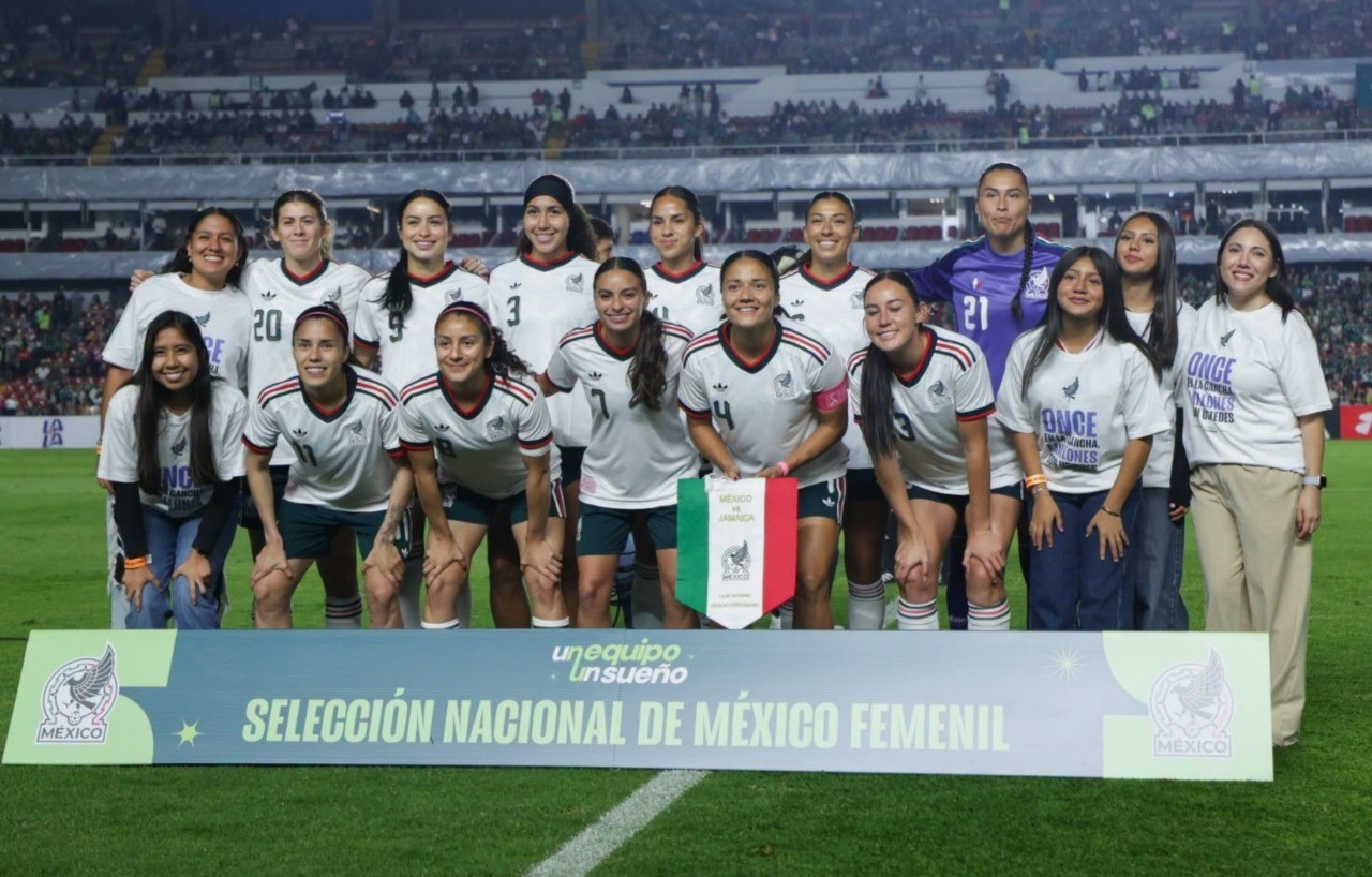 México Femenil cierra sus amistosos con victoria ante Jamaica