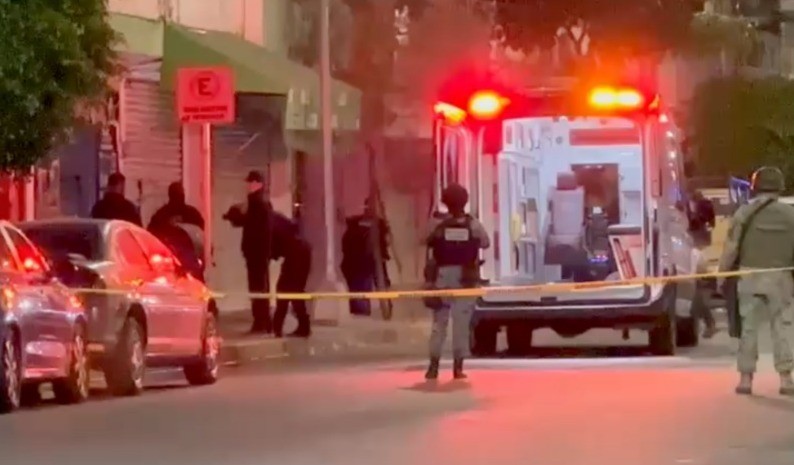 Ataque armado en bar del centro deja dos muertos y cuatro heridos