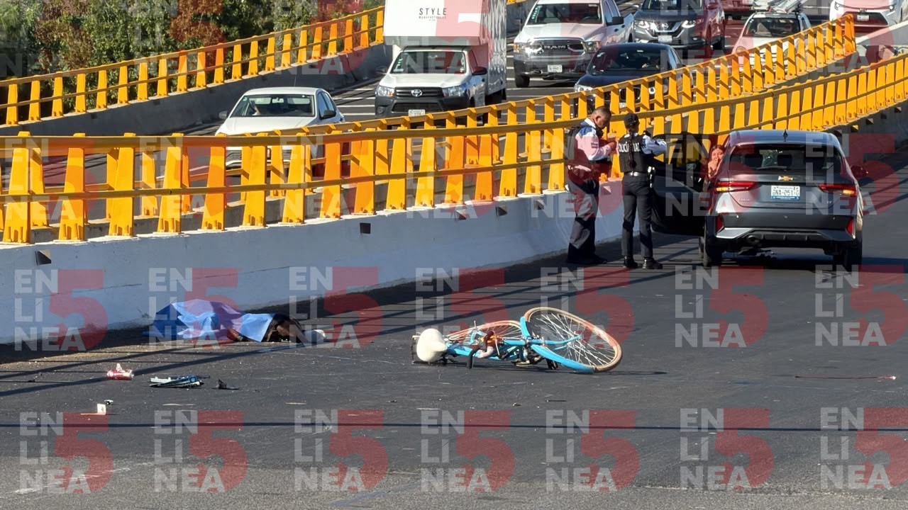 Muere ciclista atropellado en el bulevar Morelos; segundo caso en menos de 4 horas