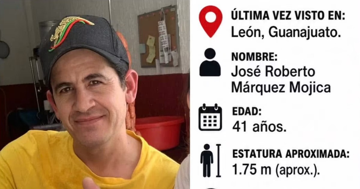 Localizan con vida a José Roberto, alias “El Chore”; desapareció en León