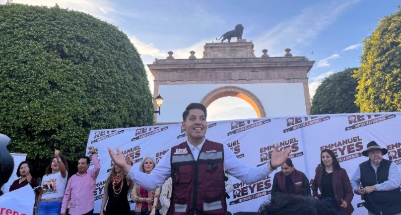 Emmanuel Reyes Carmona se registra para buscar la alcaldía de León por Morena Emmanuel Reyes Carmona se registra para buscar la alcaldía de León por Morena
