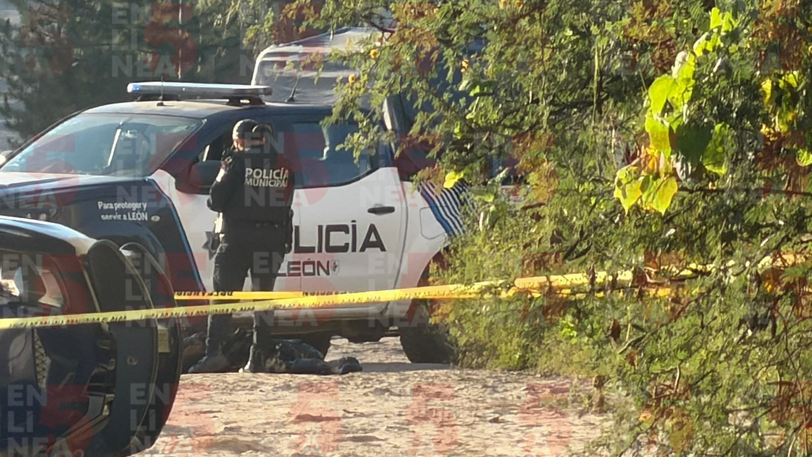 Vecinos encontraron restos calcinados y con huellas de violencia en León