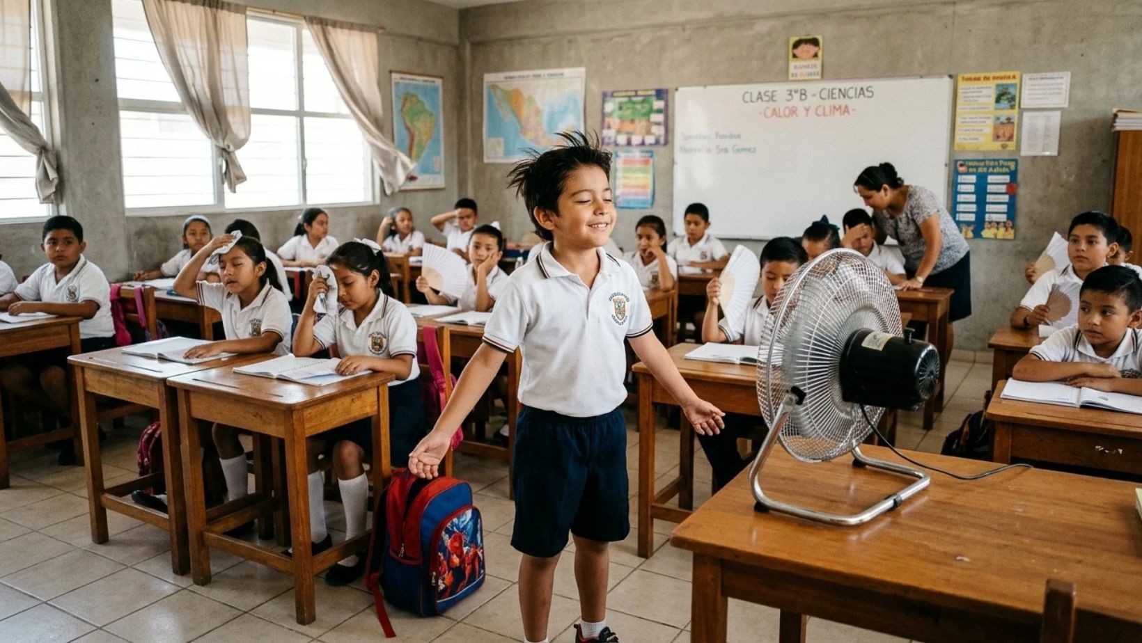 León comprará 2 mil ventiladores para escuelas públicas en 2027
