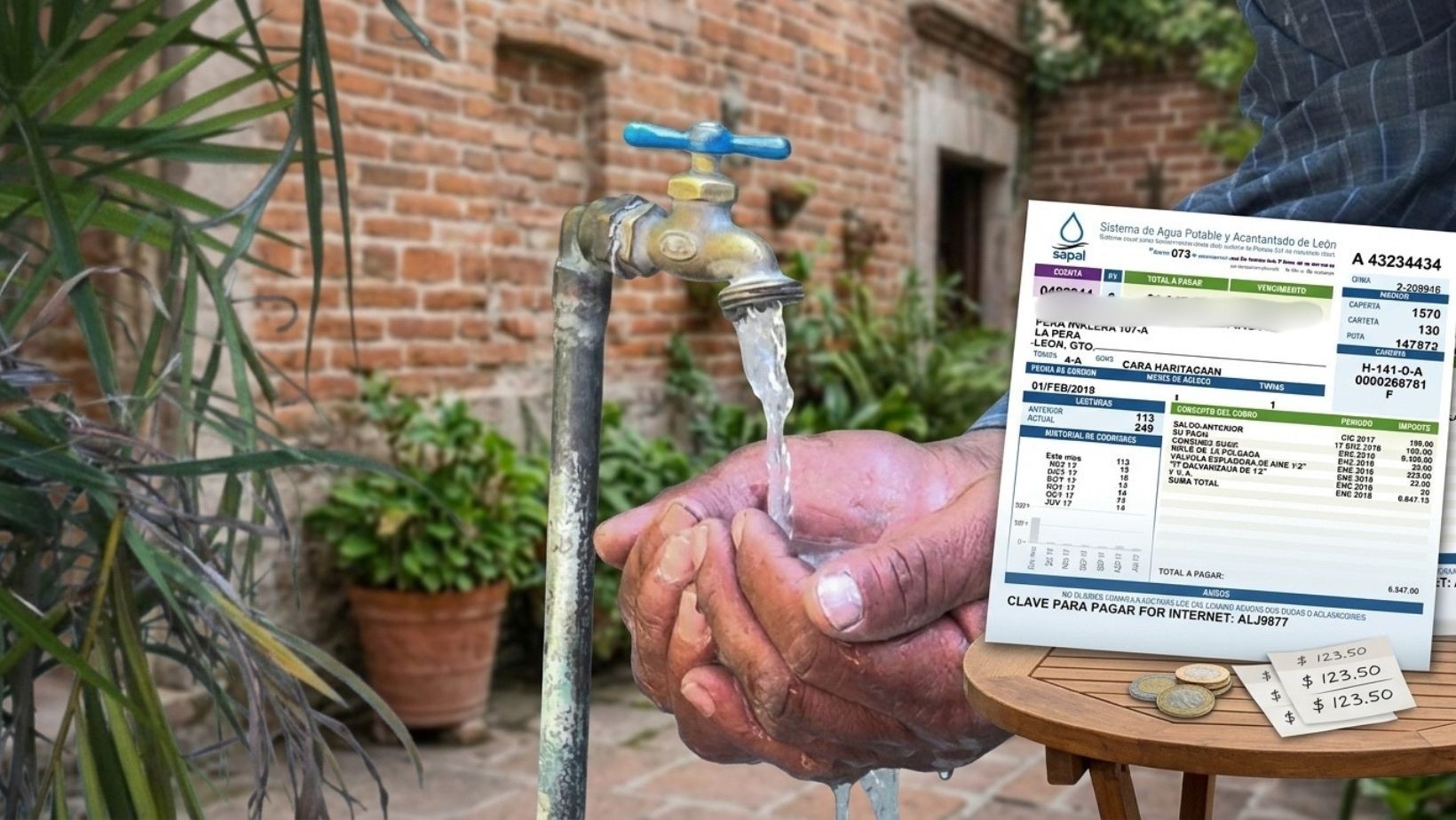 Tarifas de agua en León subirán 3.5% en 2027: cuánto pagarás