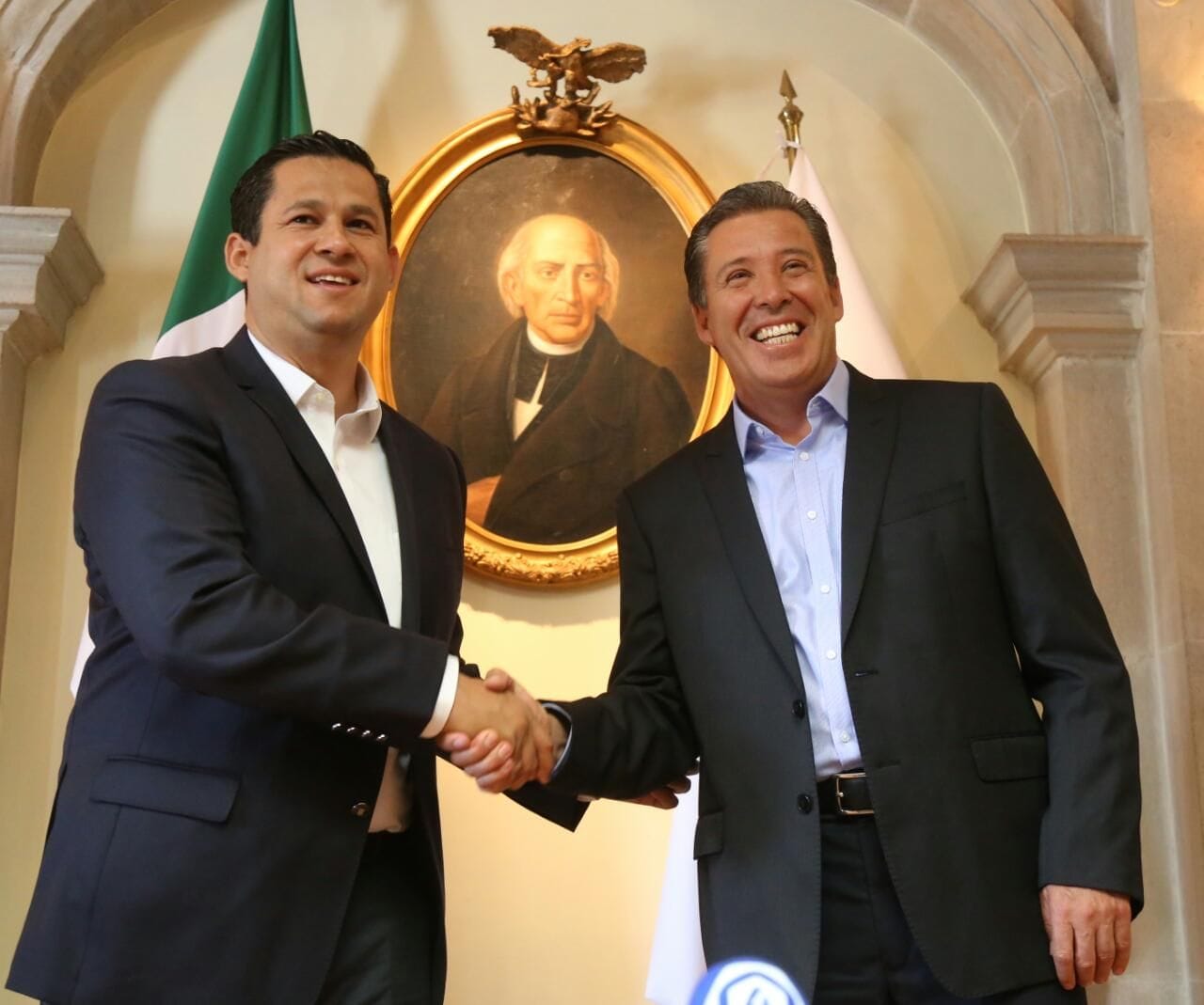 Acuerdan Diego Sinhue y Miguel Márquez transición de gobierno ejemplar - Noticieros En Línea