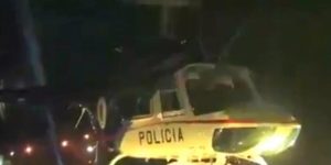helicóptero el halcón de la Policía de León