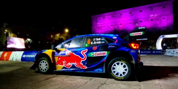 Ott Tänak toma ventaja en primer día de competencia del Rally México