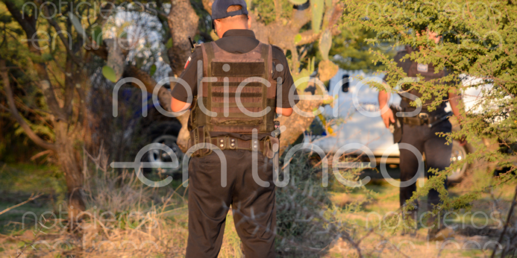 halla dos cadáveres enterrados en Nuevo Lindero