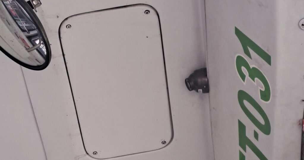 Instalan cámaras de videovigilancia en camiones de León 