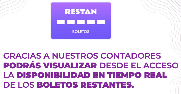 ¿Cómo funcionarán los contadores de pulseras para conciertos en la Velaria de la Feria?