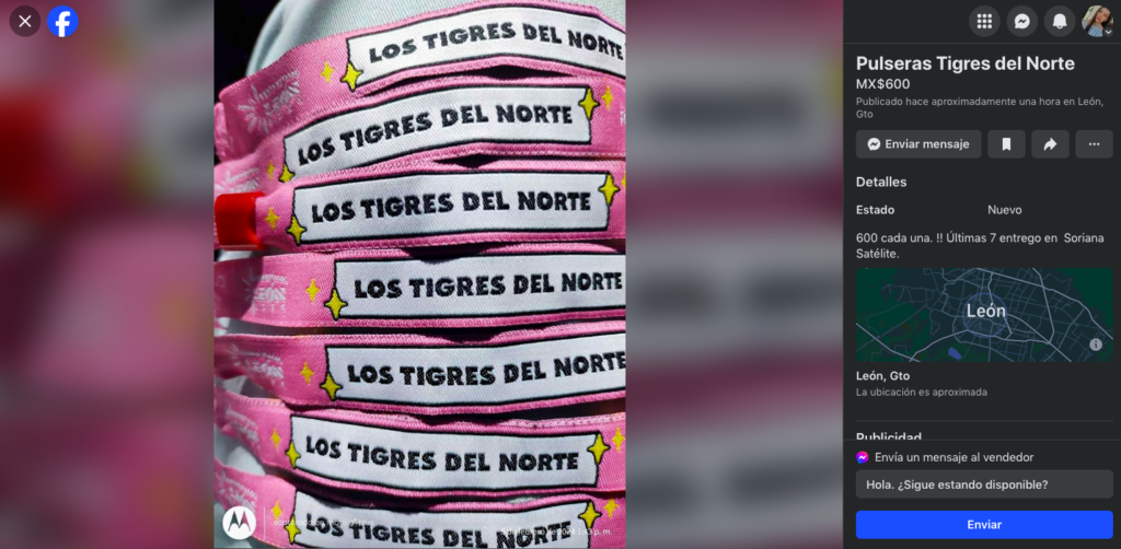 Feria de León: Reventa de pulseras para conciertos supera los mil pesos en redes sociales