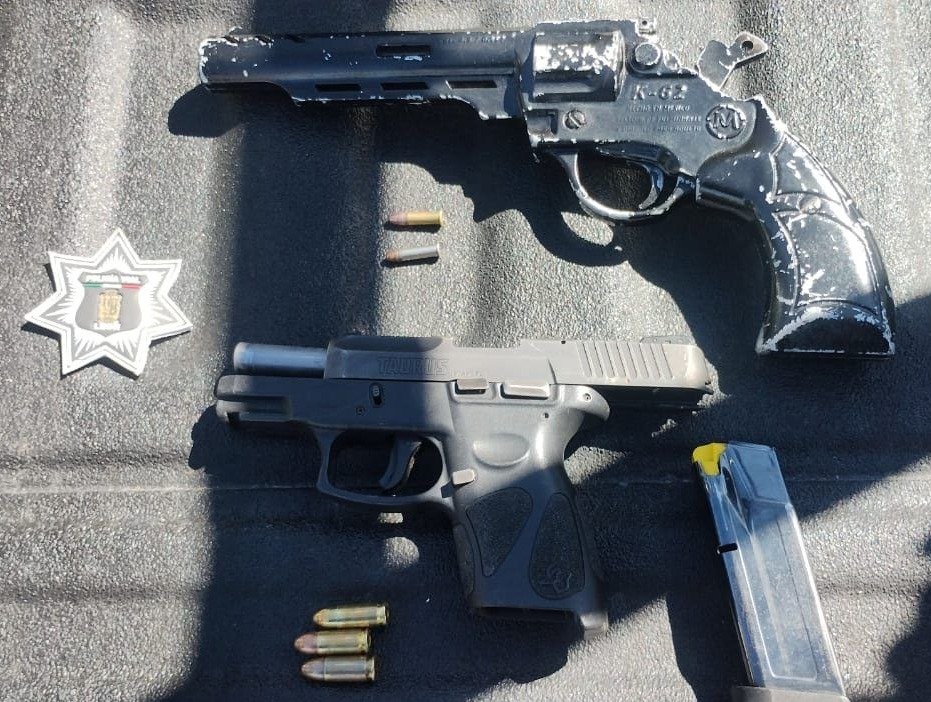 Detienen a tres hombres en un taller en Jardines del Valle