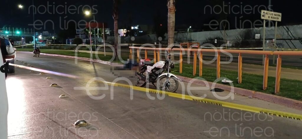 Muere repartidor de plataforma tras derrapar en el bulevar Torres Landa