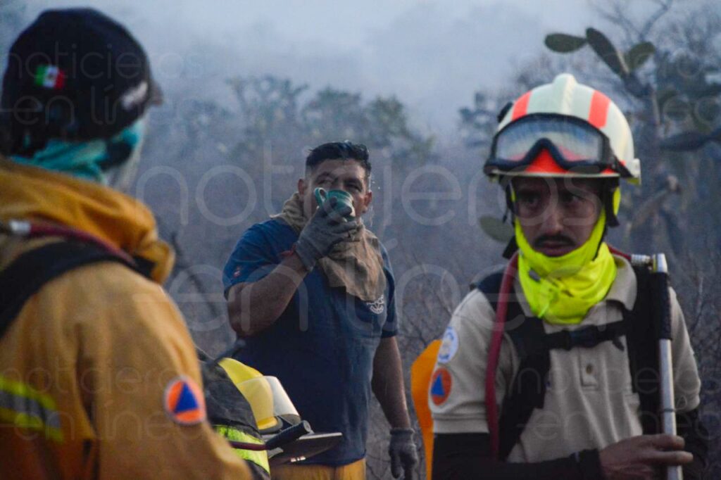 Incendio en Mesa de la Virgen consume más de 100 hectáreas de pastizal