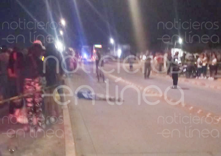 Muere motociclista de 16 años tras accidente en el bulevar Cantera