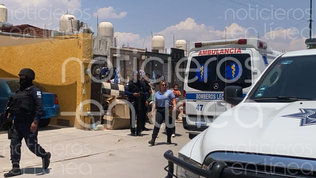 Hombre dispara al aire y hiere a una mujer y un menor de 2 años en León