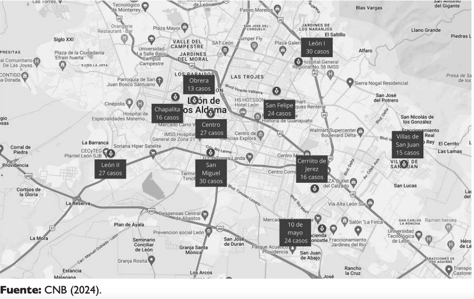 Estas son las colonias de León con más desapariciones; la mayoría mujeres  