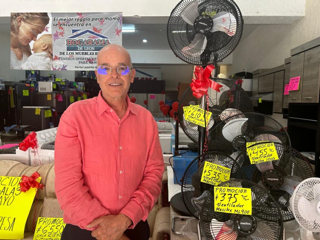 Por temporada de calor, aumenta la venta de ventiladores en León