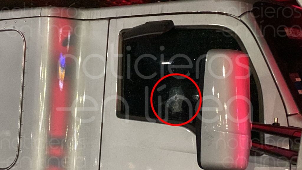 Hieren a conductor de nodriza tras intento de asalto en bulevar Aeropuerto