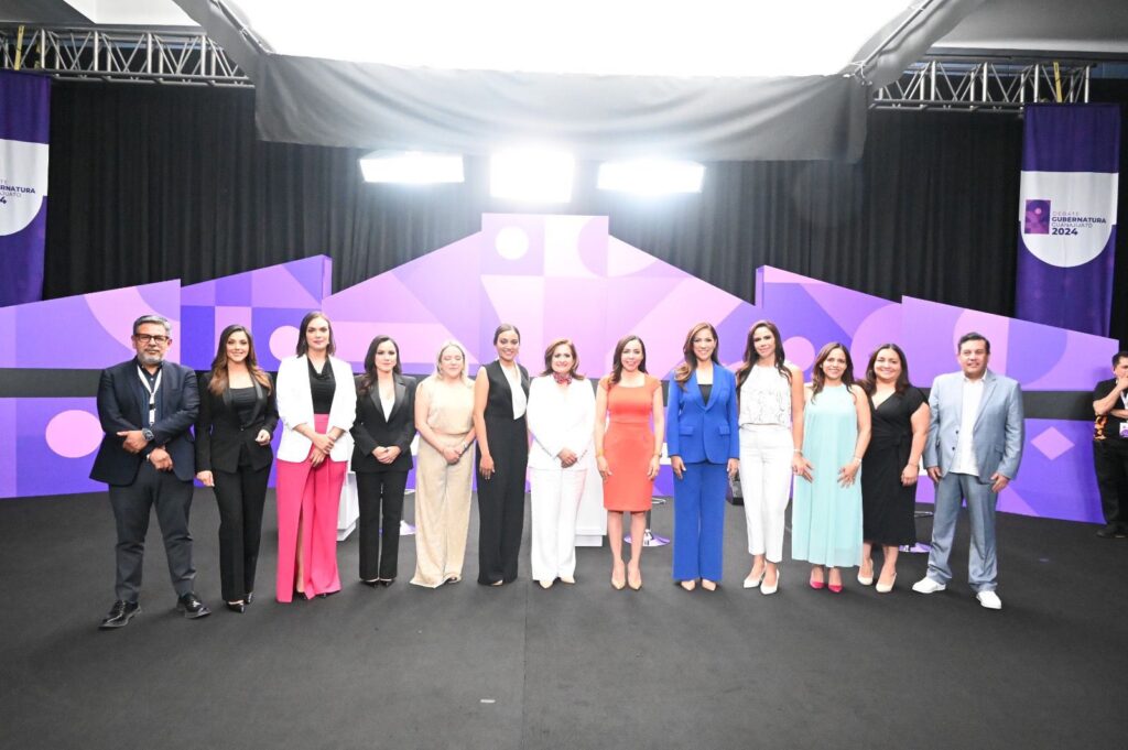 Resiste Libia embates de sus adversarias en debate por la gubernatura de Guanajuato