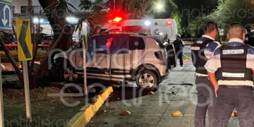 Mueren tres jóvenes tras accidente automovilístico en el Morelos