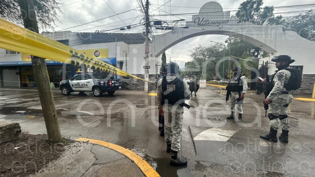 Balean a una persona en la colonia Villa Magna