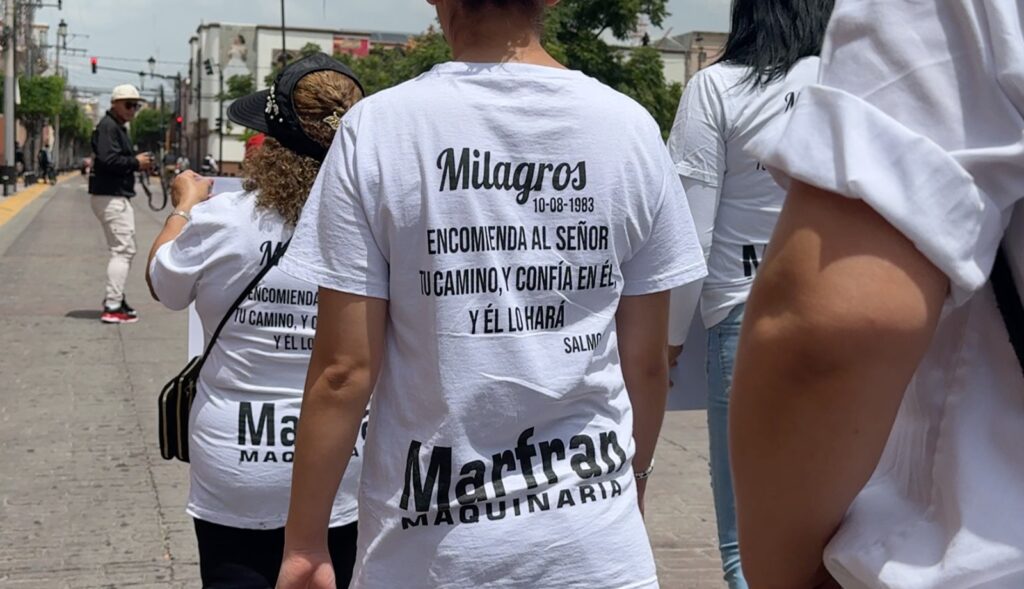 Exigen familiares de Milagros no se postergue audiencia para dictar sentencia a presunto feminicida 