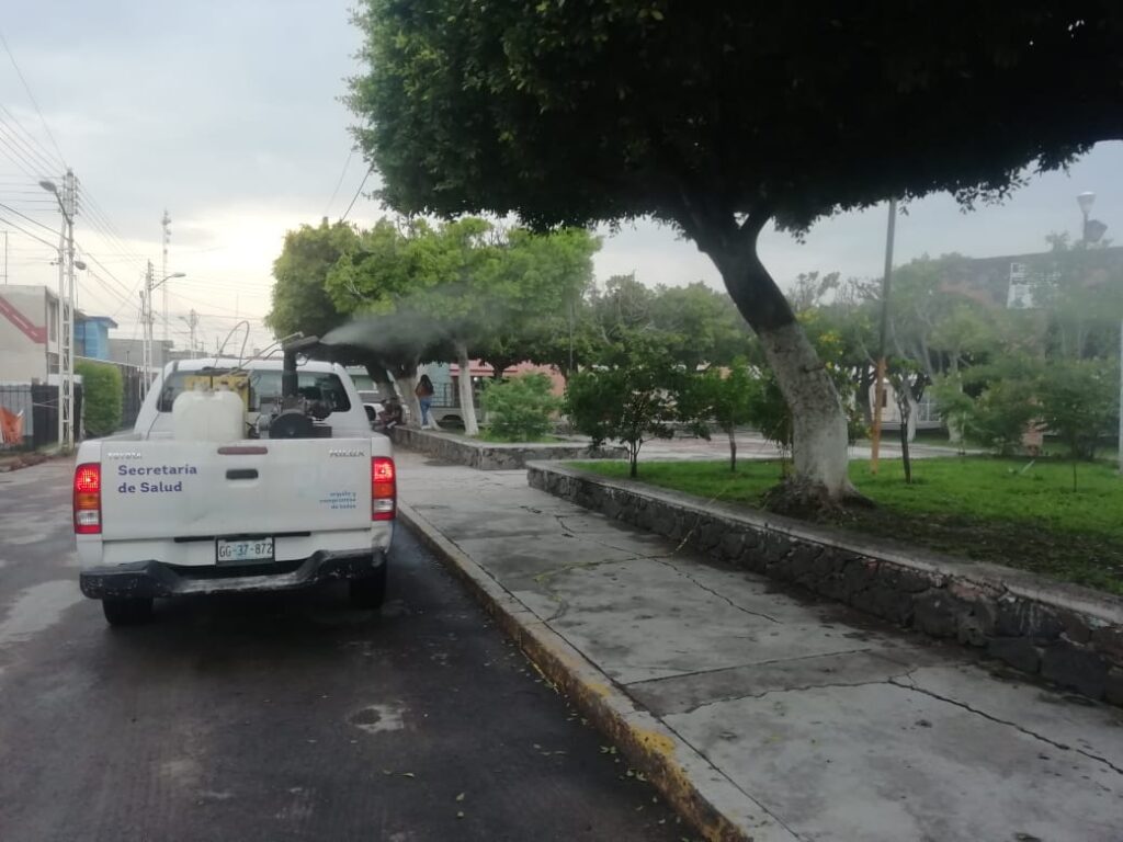 nebulizaciones contra el dengue en León