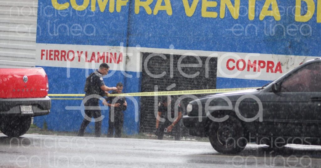 Balean a hombre en la colonia Valle de los Castillos