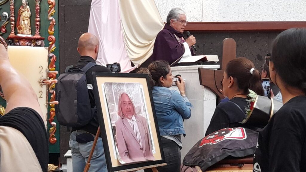 Despiden a Alejandro Martínez Noguez, periodista asesinado en Celaya