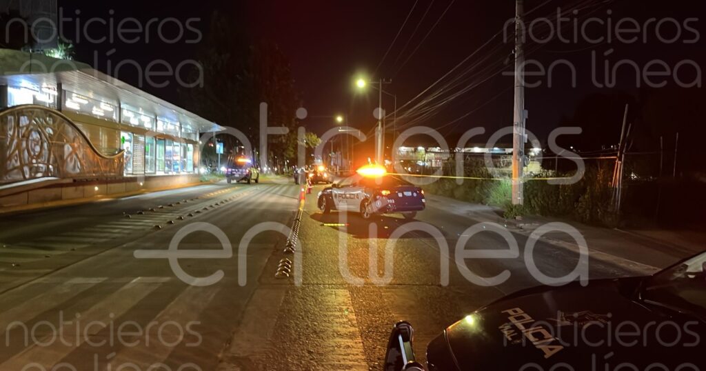 Hombre intenta cruzar el bulevar Miguel Hidalgo y muere atropellado