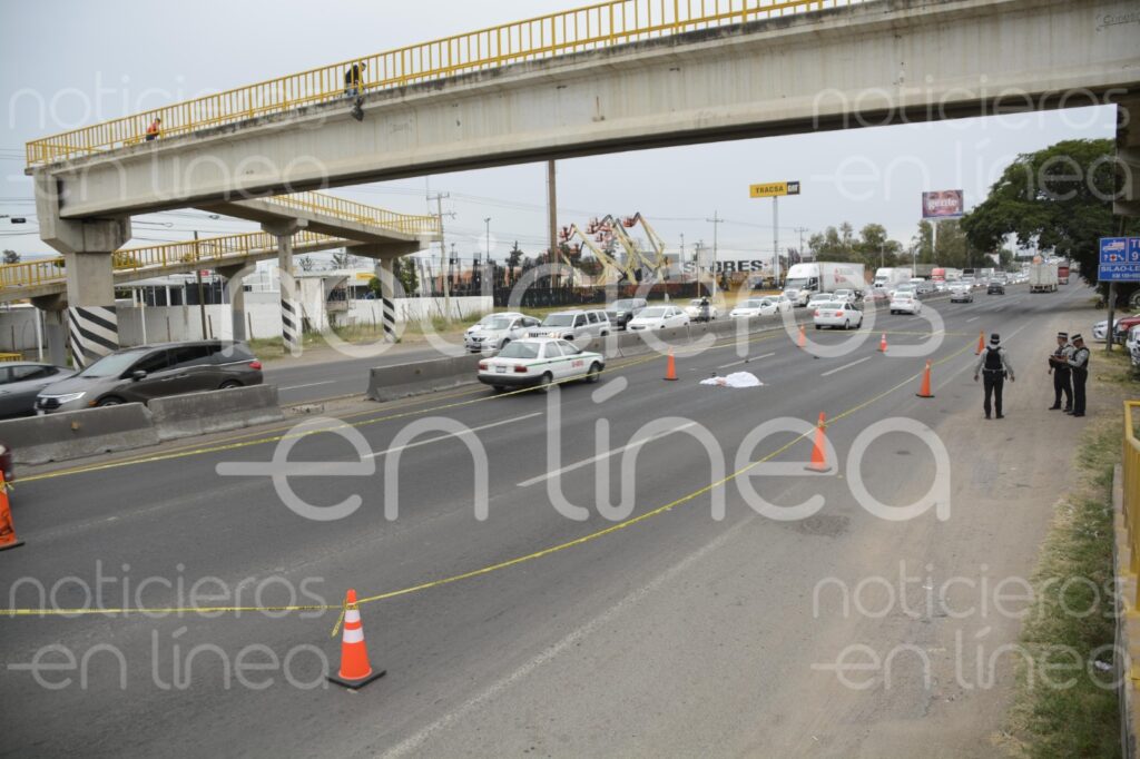 Muere hombre atropellado al intentar cruzar la carretera León - Silao