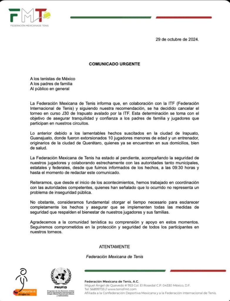 Cancelan dos eventos deportivos en Guanajuato por inseguridad