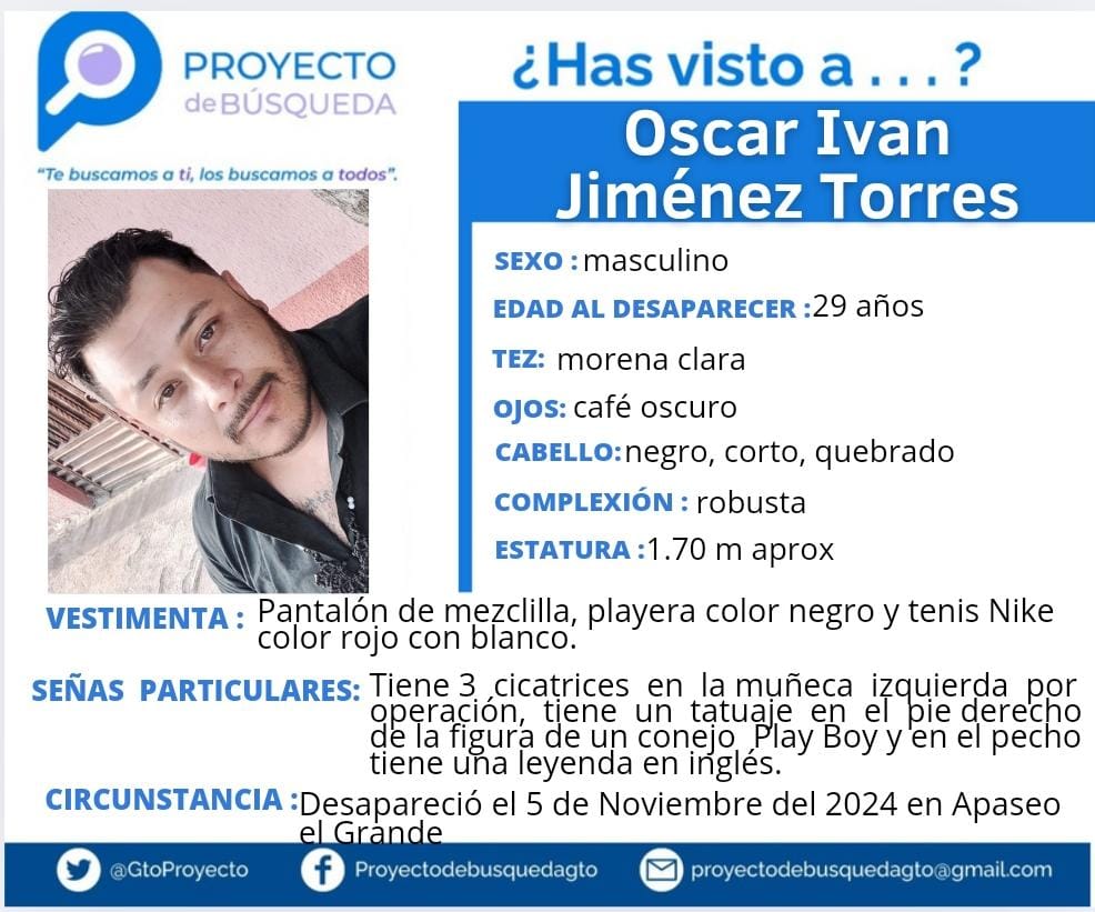 Desaparecen a pareja de esposos; el hombre es hijo de una buscadora 