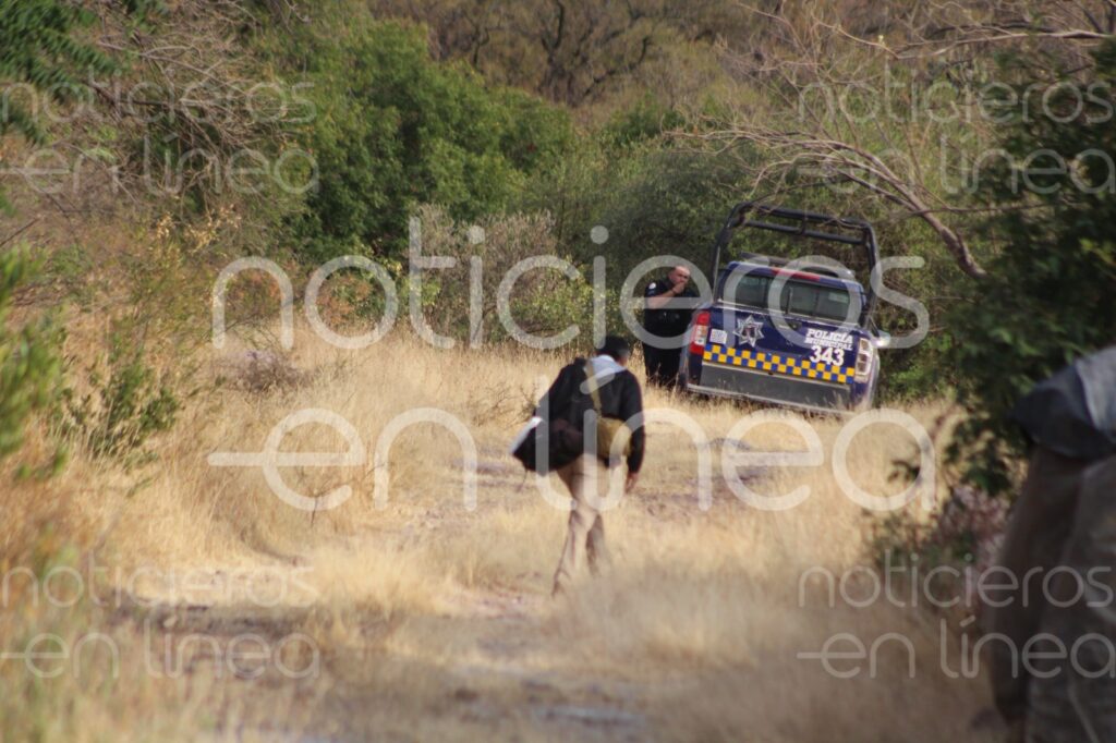Hallan mandíbula y huesos humanos enterrados en zona cerril de León