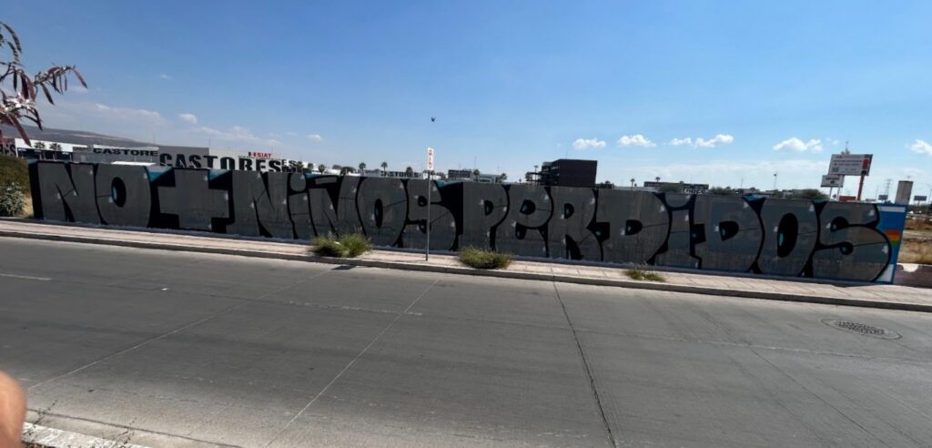 El arte como protesta: realizan grafitis artísticos en honor a Mateo