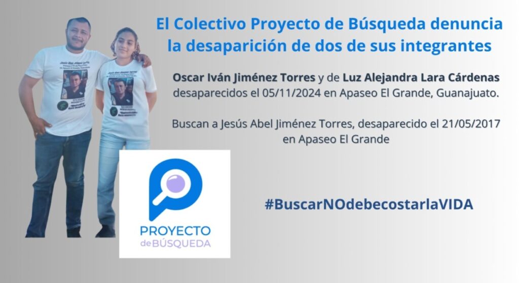 Emite ONU Acciones Urgentes tras la desaparición de dos buscadoras en Guanajuato