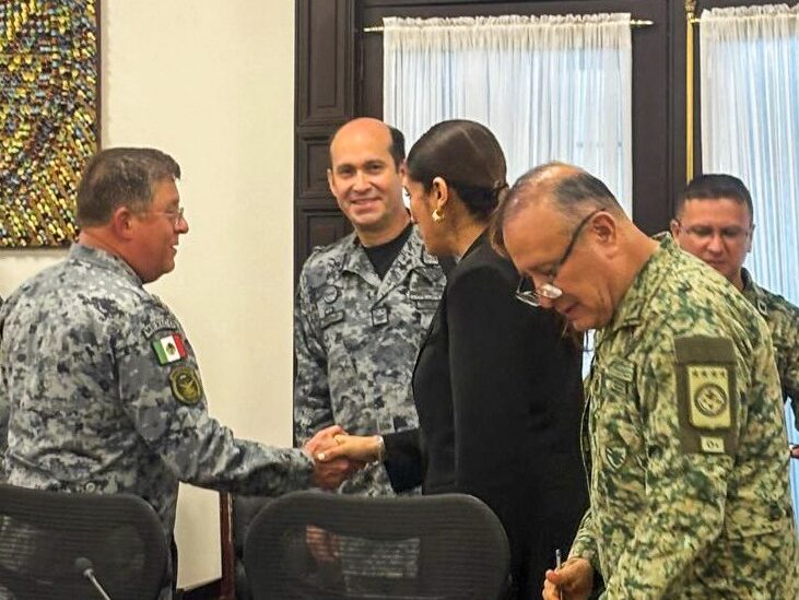 Libia Dennise se reúne con Claudia Sheinbaum para reforzar la lucha contra el crimen