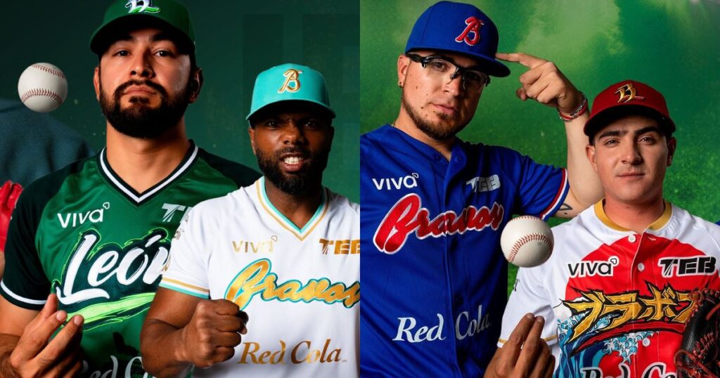 ¡De gala y con garra! Estos son los jerseys de Bravos de León para la Temporada 2025