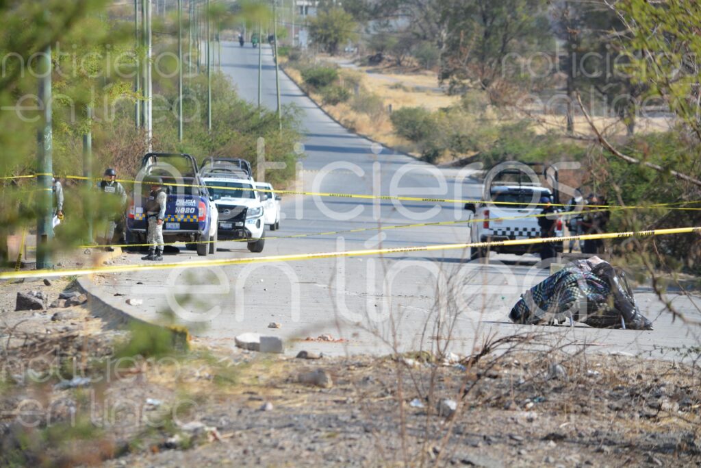 Abandonan cadáver descuartizado en un diablito en León