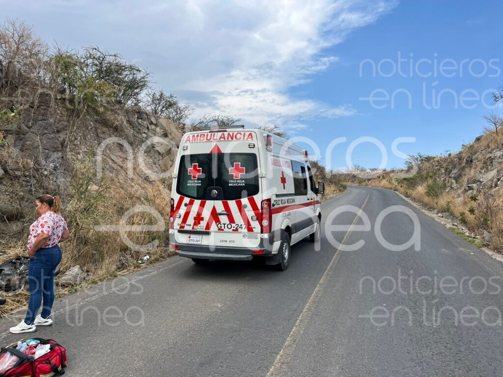 Otro accidente en la carretera León–San Felipe; un herido grave en 'la curva del silencio'
